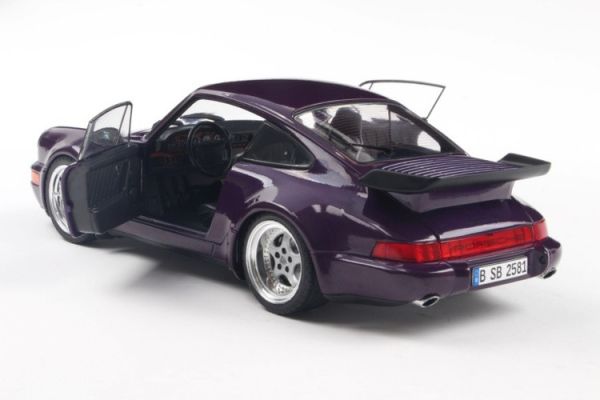 (預購) SOLIDO 1/18 PORSCHE 911 (964) TURBO VIOLET BLUE METALLIC 1990 S1813703 20260115 SOLIDO 1/18 PORSCHE 911 (964) TURBO VIOLET BLUE METALLIC 1990 S1813703