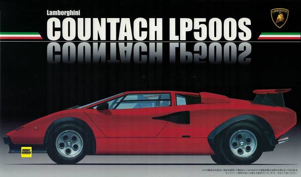 1/24 Lamborghini Countach LP500S FUJIMI RS12 富士美 組裝模型 FUJIMI,1/24,RS,林寶堅尼,Lamborghini,Countach,5000,LP500S,