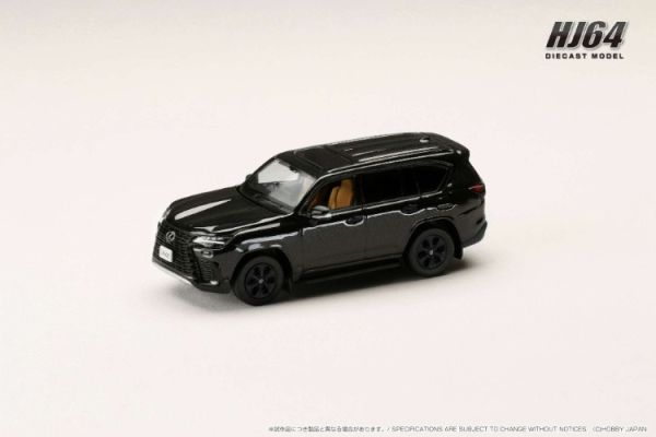 (預購) Hobby JAPAN 1/64 LEXUS LX600 OFFROAD - Hazel Interior 棕色內裝 Graphite Black 石墨黑 HJ643061BGK 20251107 Hobby JAPAN 1/64 LEXUS LX600 OFFROAD - Hazel Interior 棕色內裝 Graphite Black 石墨黑 HJ643061BGK