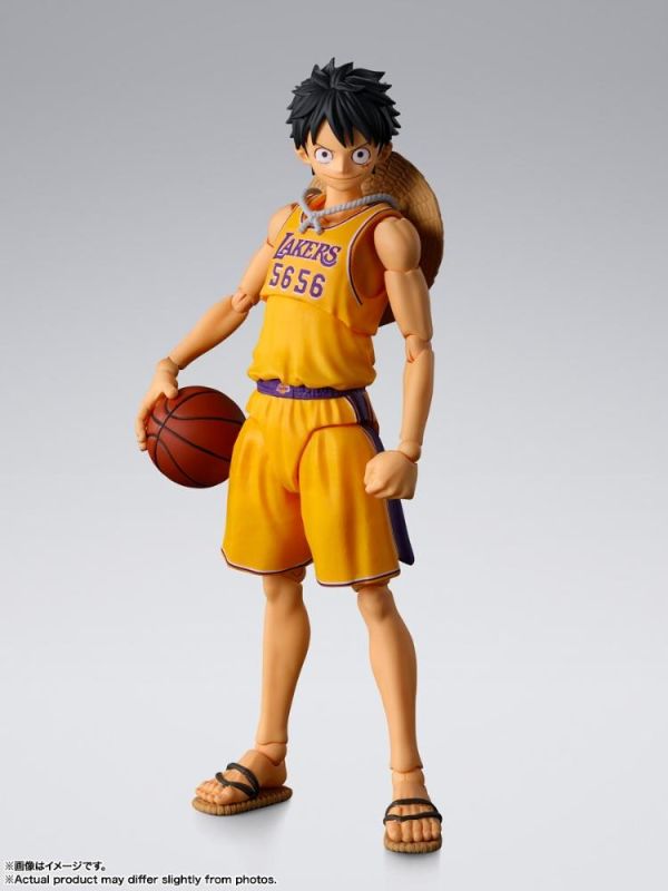 (預購) BANDAI S.H.Figuarts SHF 航海王 ONE PIECE×NBA 魯夫 LAKERS ver. 可動完成品 20260401 BANDAI S.H.Figuarts SHF 航海王 ONE PIECE×NBA 魯夫 LAKERS ver. 可動完成品