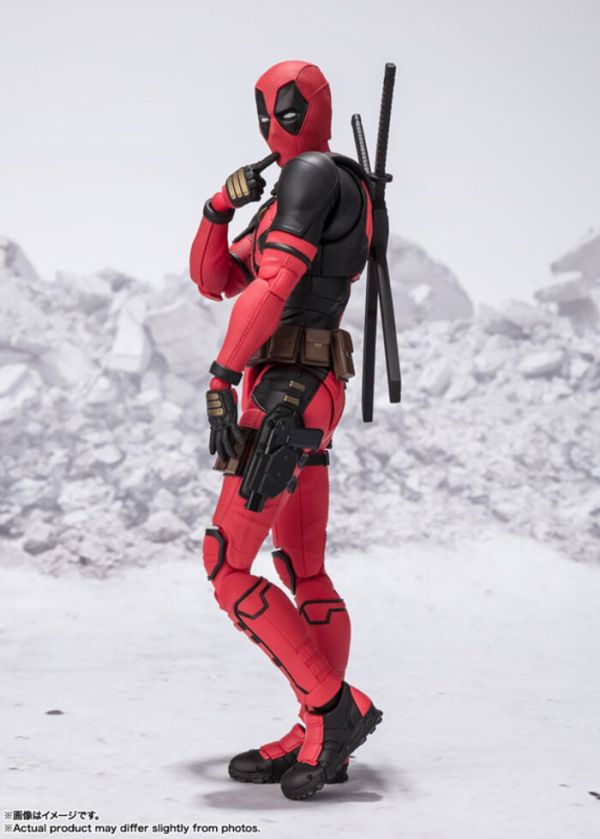 BANDAI S.H.F 死侍與金鋼狼 DEADPOOL&WOLVERINE 死侍 可動完成品 BANDAI S.H.F 死侍與金鋼狼 DEADPOOL&WOLVERINE 死侍 可動完成品