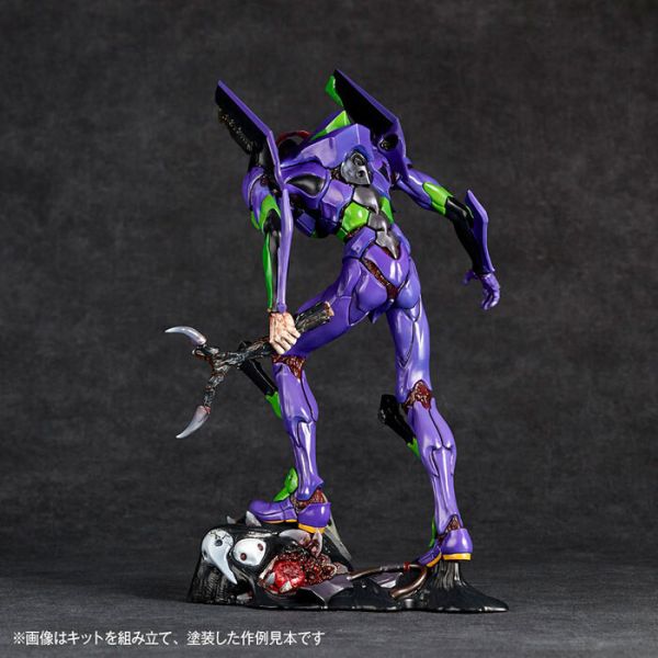 KAIYODO 海洋堂 Artpla sculpture works 新世紀福音戰士 初號機 屋島作戰 組裝模型 [再販] KAIYODO 海洋堂 ARTPLA sculpture works 初號機 爆走ver. 組裝模型