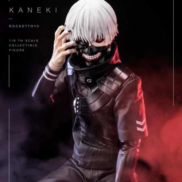 (預購) ROCKETTOYS 正版授權 1/6 東京喰種 金木研 KANEKI 戰鬥服Ver 可動完成品 20260716 ROCKETTOYS 正版授權 1/6 東京喰種 金木研 KANEKI 戰鬥服Ver 可動完成品