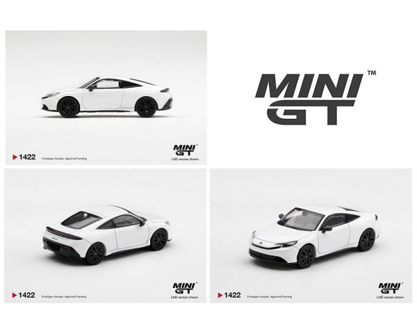 (預購) [吊卡/盒裝版 LHD RHD] MINIGT 1/64 本田 Honda Prelude Moonlit White Pearl LHD 分別販售 20261105 [吊卡/盒裝版 LHD RHD] MINIGT 1/64 本田 Honda Prelude Moonlit White Pearl LHD 分別販售