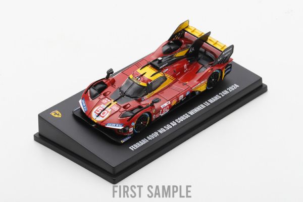 (預購) Looksmart 1/64 法拉利 Ferrari 499P  Ferrari AF Corse No.50 2024年利曼優勝車 LS64002LM (預購) Looksmart 1/64 法拉利 Ferrari 499P  Ferrari AF Corse No.50 2024年利曼優勝車 LS64002LM