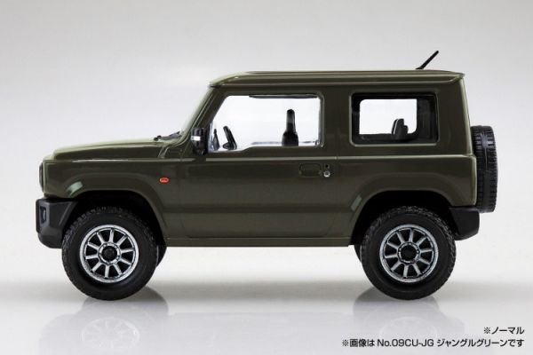 (預購) Aoshima 青島 樂Pla Snap Kit 09CU-JG  Jimny JB64 客製輪 叢林綠 組裝模型 20251104 Aoshima 青島 樂Pla Snap Kit 09CU-JG  Jimny JB64 客製輪 叢林綠 組裝模型