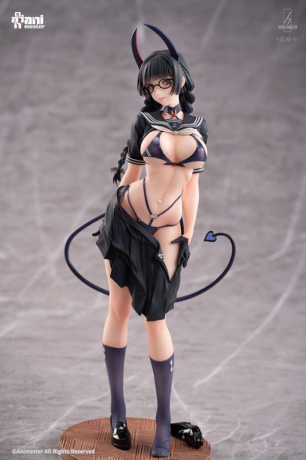 Animester 大漫匠 1/6  ばん！ 原創系列 魅魔 風紀委員‧澪奈 PVC完成品 Animester 大漫匠 1/6  ばん！ 原創系列 魅魔 風紀委員‧澪奈 PVC完成品