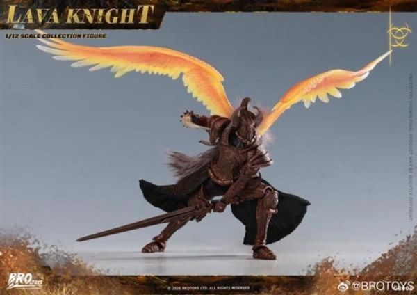 (預購) Brotoys 1/12 熔岩騎士 GB004 可動完成品 20260319 Brotoys 1/12 熔岩騎士 GB004 可動完成品