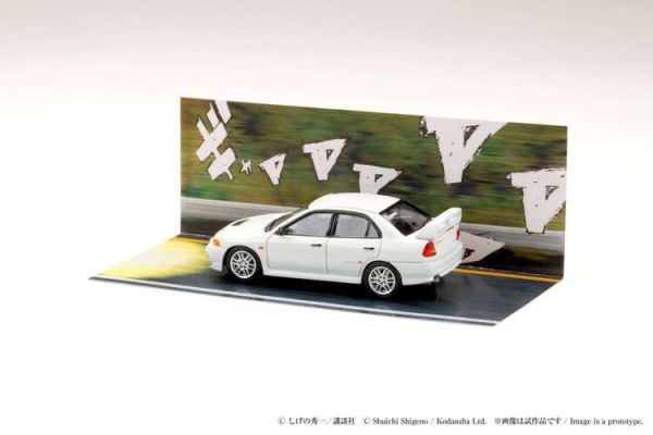 (預購) [吊卡版] 頭文字D 30周年紀念 第二彈 Hobby JAPAN 1/64 三菱 Mitsubishi Lancer RS Evolution IV / 頭文字 D 岩城 清次 vs 藤原 拓海 HJDMD005 (預購) [吊卡版] 頭文字D 30周年紀念 第二彈 Hobby JAPAN 1/64 三菱 Mitsubishi Lancer RS Evolution IV / 頭文字 D 岩城 清次 vs 藤原 拓海 HJDMD005