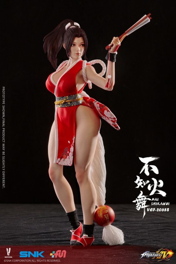 VERYCOOL 1/6 SNK正版授權 拳皇XIV 不知火舞 直劉海版 可動完成品 VCF-2068S VERYCOOL 1/6 SNK正版授權 拳皇XIV 不知火舞 直劉海版 可動完成品 VCF-2068S