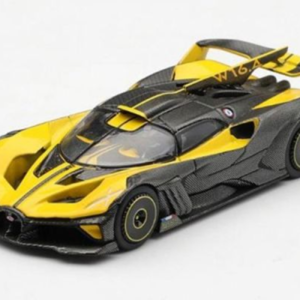 (預購) [吊卡版] MINIGT 1/64 布加迪 Bugatti Bolide Yellow LHD MGT01229-BL 20260422 [吊卡版] MINIGT 1/64 布加迪 Bugatti Bolide Yellow LHD MGT01229-BL