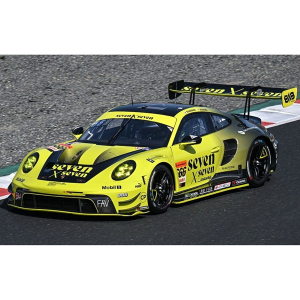 SPARK 1/64 保時捷 PORSCHE GT3R seven x seven Racing No.666 GT300 SUPER GT 2025 K. Fujinami - T. Kondo 64SGT25666 SPARK 1/64 保時捷 PORSCHE GT3R seven x seven Racing No.666 GT300 SUPER GT 2025 K. Fujinami - T. Kondo 64SGT25666