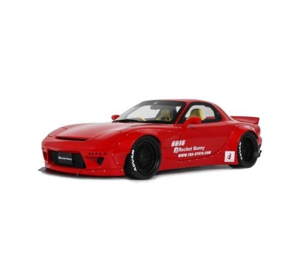 (預購) OTTO 1/18 馬自達 ROCKET BUNNY AERO (V1) MAZDA RX7 (FD3S) RED 2015 OT1337 20260922 OTTO 1/18 馬自達 ROCKET BUNNY AERO (V1) MAZDA RX7 (FD3S) RED 2015 OT1337