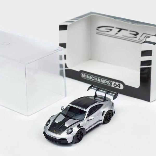 (預購) MINICHAMPS 1/64 保時捷 PORSCHE 911 (992) GT3 RS -2022 銀色 亞洲限定 (預購) MINICHAMPS 1/64 保時捷 PORSCHE 911 (992) GT3 RS -2022 銀色 亞洲限定