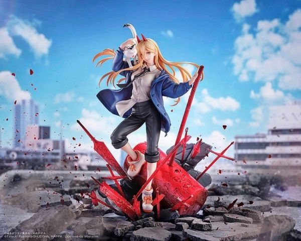 SEGA 1/7 鏈鋸人 帕瓦＆喵子 PVC SEGA 1/7 鏈鋸人 帕瓦＆喵子 PVC