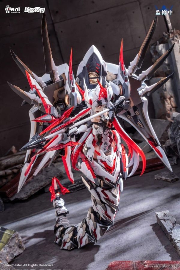 (預購) 核金重構 1/12 紫微星‧白 白蛇機孃 附特典:炎璃色刀刃 組裝模型 20251210 核金重構 1/12 紫微星‧白 白蛇機孃 附特典:炎璃色刀刃 組裝模型