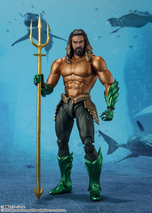 BANDAI S.H.Figuarts SHF DC 水行俠 阿跨面 BANDAI S.H.Figuarts SHF DC 水行俠 阿跨面