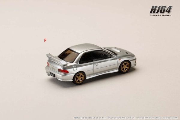 Hobby JAPAN 1/64 速霸陸 SUBARU Impreza PURE SPORTS COUPE WRX type R STi Version ⅤWR Type Front Bumper 金屬銀 HJ641079JS Hobby JAPAN 1/64 速霸陸 SUBARU Impreza PURE SPORTS COUPE WRX type R STi Version ⅤWR Type Front Bumper 金屬銀 HJ641079JS