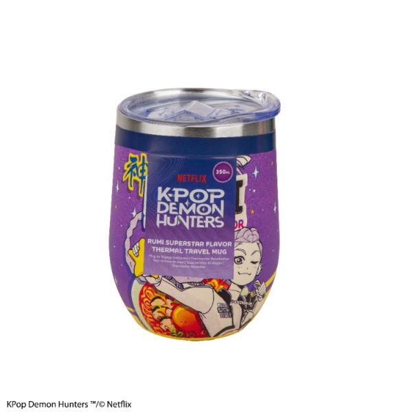 KPOP 獵魔女團 Demon Hunters 精巧保溫旅行杯 HUNTR/X 女團 Rumi Superstar Flavor Ver. KPOP 獵魔女團 Demon Hunters 精巧保溫旅行杯 HUNTR/X 女團 Rumi Superstar Flavor Ver.