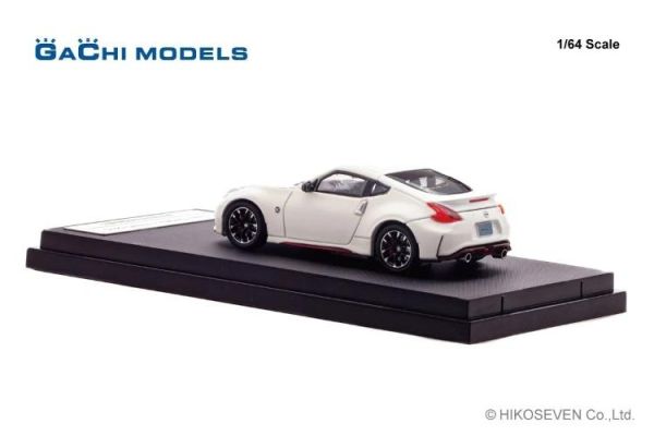 (預購) GACHI MODELS 1/64 日產 Nissan Fairlady Z nismo (Z34) 2014 Brilliant White Pearl 珍珠白 GM64002WH 20260615 GACHI MODELS 1/64 日產 Nissan Fairlady Z nismo (Z34) 2014 Brilliant White Pearl 珍珠白 GM64002WH