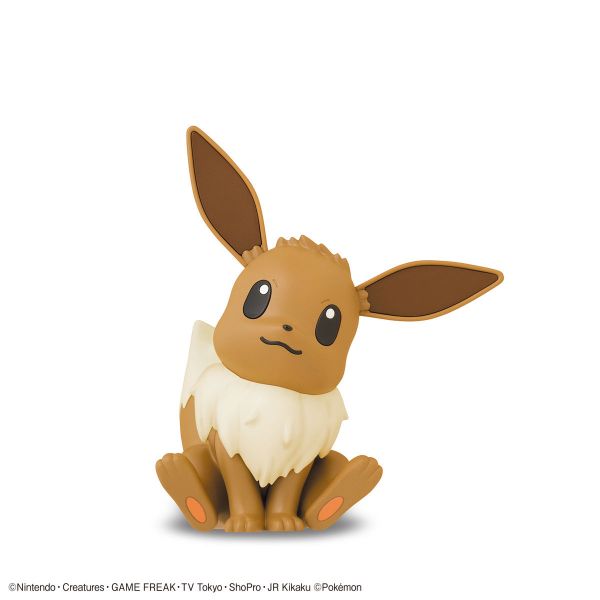 BANDAI 精靈寶可夢 神奇寶貝 Pokemon PLAMO 快組系列 004 伊布 組裝模型 BANDAI,精靈寶可夢,神奇寶貝,Pokemon,PLAMO,快組系列,004,伊布,組裝模型