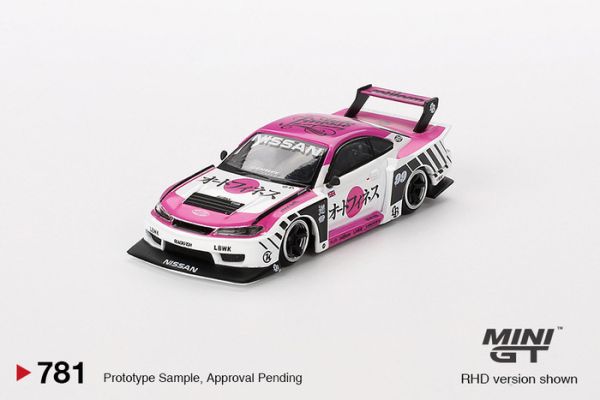 MINIGT 1/64 日產 自由步行 Nissan LB-Super Silhouette S15 SILVIA Auto Finesse SEMA拉斯維加斯汽車零配件展2023展出車 MINIGT 1/64 日產 自由步行 Nissan LB-Super Silhouette S15 SILVIA Auto Finesse SEMA拉斯維加斯汽車零配件展2023展出車