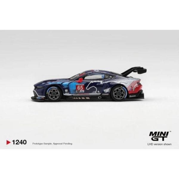 (預購) [吊卡版] MINIGT 1/64 福特 Ford Mustang GT3 #65 Ford Multimatic Motorsports 2025 IMSA Daytona 24 Hrs Winner LHD MGT01240-BL 20260507 [吊卡版] MINIGT 1/64 福特 Ford Mustang GT3 #65 Ford Multimatic Motorsports 2025 IMSA Daytona 24 Hrs Winner LHD MGT01240-BL