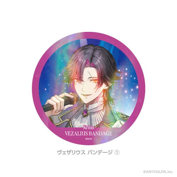 (預購) NIJISANIJI EN 彩虹社 Krisis 閃亮徽章 Yu Q. Wilson Vantacrow Bringer Vezalius Bandage 分別販售 (預購) NIJISANIJI EN 彩虹社 Krisis 閃亮徽章 Yu Q. Wilson Vantacrow Bringer Vezalius Bandage 分別販售