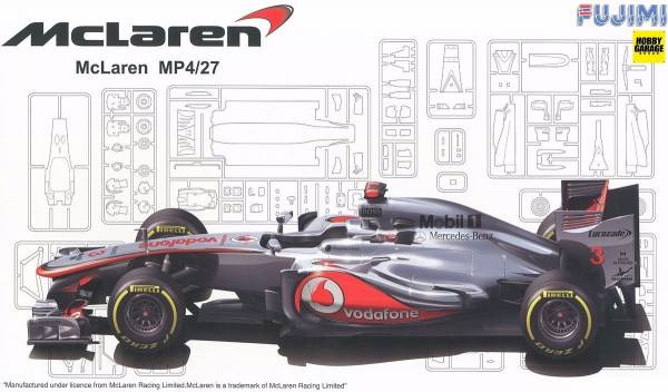 1/20 Mclaren MP4/27 麥拉倫 澳洲站 FUJIMI GP11 富士美 組裝模型 FUJIMI,1/20,McLaren,麥拉倫,GP,F1,