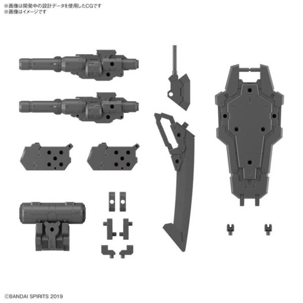 BANDAI 1/144 30MM W-15 改裝武器組 重武裝 1 組裝模型 BANDAI, 1/144, 30MM, W-15, 改裝武器組, 重武裝, 1 組裝模型,