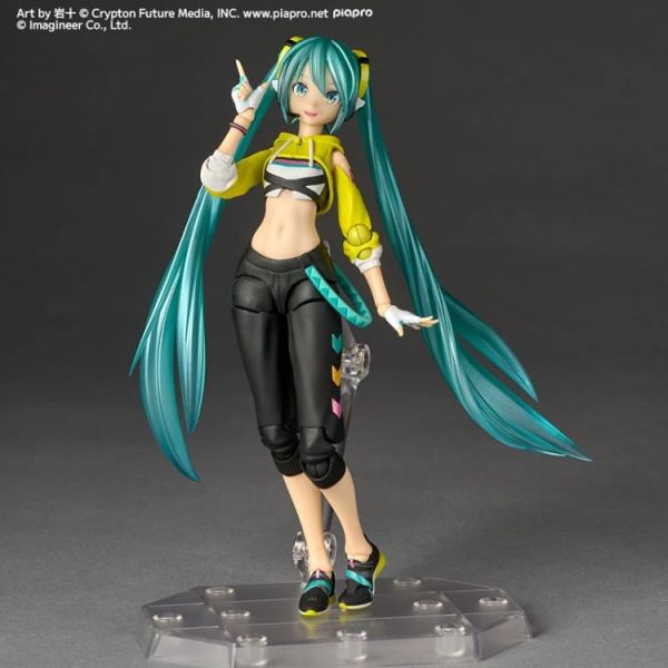 (預購) KAIYODO 海洋堂 Revoltech 驚奇山口式 初音未來 健身拳擊ver. 可動完成品 NR093 20260510 KAIYODO 海洋堂 Revoltech 驚奇山口式 初音未來 健身拳擊ver. 可動完成品 NR093