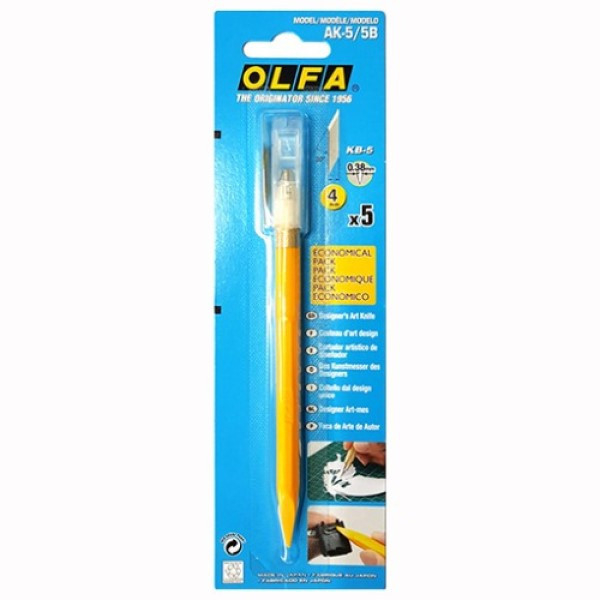 OLFA AK-5 細緻型筆刀 附5片刀片 OLFA,AK-5,細緻型,筆刀,附5片刀片,