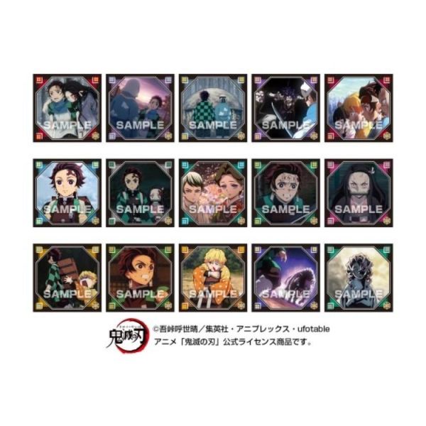 (預購) [再販] Ensky 鬼滅之刃 貼紙烈傳 全68種 一中盒20包販售 20260616 [再販] Ensky 鬼滅之刃 貼紙烈傳 全68種 一中盒20包販售