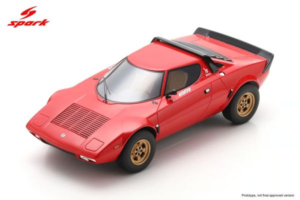 (預購) Spark 1/18 蘭吉雅 Lancia Stratos Street Car - Red 18S1121 20260824 Spark 1/18 蘭吉雅 Lancia Stratos Street Car - Red 18S1121