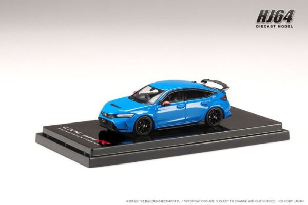 Hobby JAPAN 1/64 本田 Honda CIVIC TYPE R (FL5) RACING BLACK Package 珍珠藍 賽車黑化特式套件 HJ645063BL Hobby JAPAN 1/64 本田 Honda CIVIC TYPE R (FL5) RACING BLACK Package 珍珠藍 賽車黑化特式套件 HJ645063BL