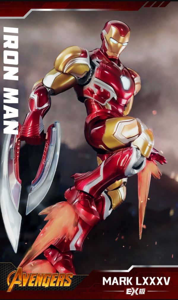 Blokees Figures - Marvel Infinity SAGA 漫威 無限傳奇 鋼鐵人馬克85 布魯可 組裝模型 分別販售 Blokees Figures - Marvel Infinity SAGA 漫威 無限傳奇 鋼鐵人馬克85 布魯可 組裝模型 分別販售