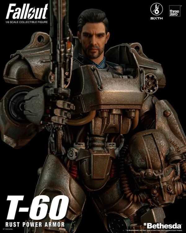 (預購) threezero 1/6 異塵餘生 T-60 鏽蝕動力裝甲 36.8cm 3Z10052W0 完成品 20260914 threezero 1/6 異塵餘生 T-60 鏽蝕動力裝甲 36.8cm 3Z10052W0 完成品