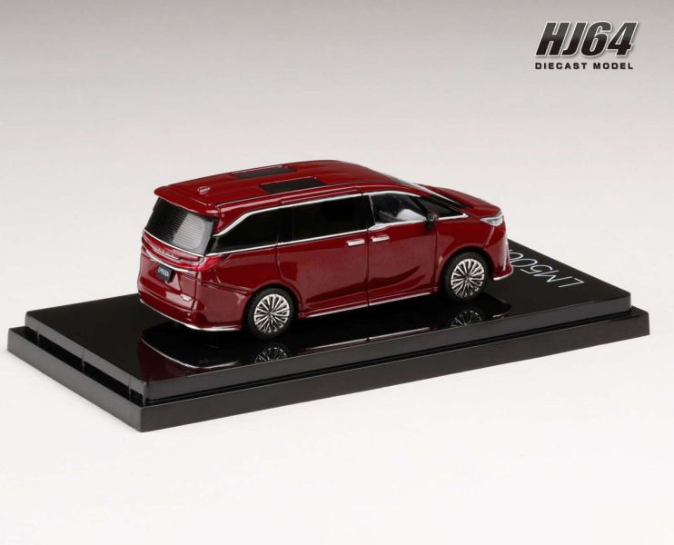 Hobby JAPAN 1/64 凌志 LEXUS LM500h 左駕四座 瑪瑙紅 Hobby JAPAN 1/64 凌志 LEXUS LM500h 左駕四座 瑪瑙紅