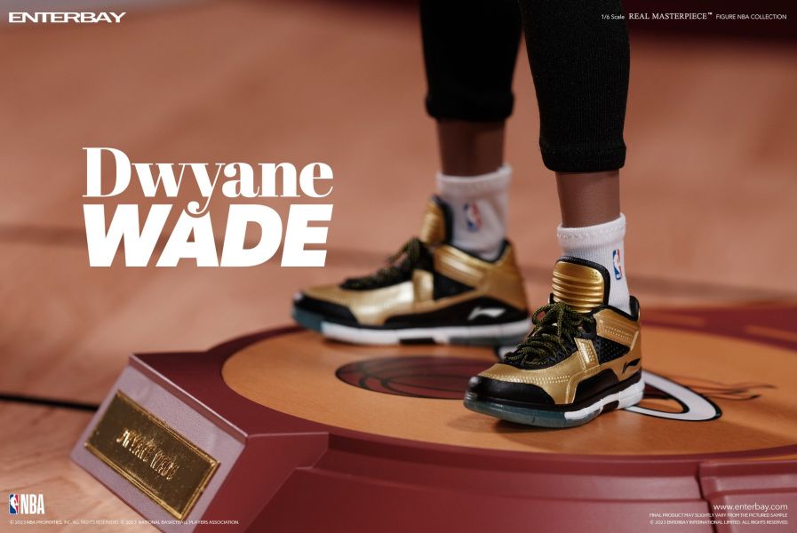 ENTERBAY 1/6 NBA系列 德韋恩韋德 Dwyane Wade 熱火隊 可動完成品 ENTERBAY 1/6 NBA系列 德韋恩韋德 Dwyane Wade 熱火隊 可動完成品