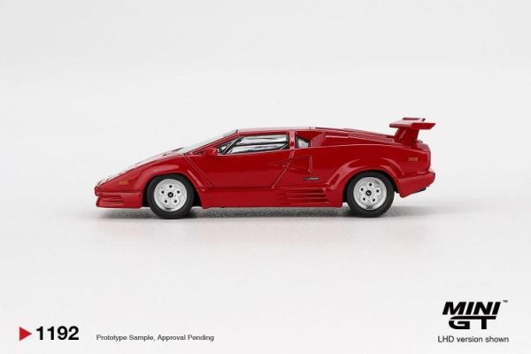 (預購) MINIGT 1/64 藍寶堅尼 Lamborghini Countach 25th Anniversary Red LHD MGT01192-L 20260129 MINIGT 1/64 藍寶堅尼 Lamborghini Countach 25th Anniversary Red LHD MGT01192-L