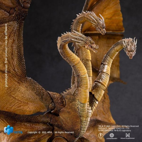(預購) [再販] Hiya Toys E.B.S. 無比例 35cm 哥吉拉II怪獸之王 王者基多拉 2.0 EBG0234 可動完成品 20260817 [再販] Hiya Toys E.B.S. 無比例 35cm 哥吉拉II怪獸之王 王者基多拉 2.0 EBG0234 可動完成品
