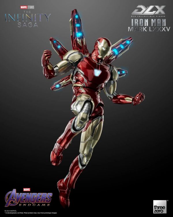 threezero DLX 漫威 MARVEL 鋼鐵人 Mark 85 可動完成品 threezero DLX 漫威 MARVEL 鋼鐵人 Mark 85 可動完成品