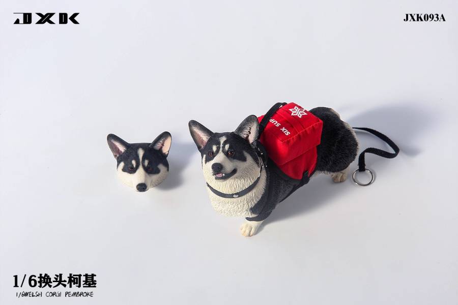 JXK 1/6 換頭柯基 動物系列 塗裝完成品 全3種 分別販售 JXK,1/6,換頭柯基,動物系列,塗裝完成品,全3種,分別販售,