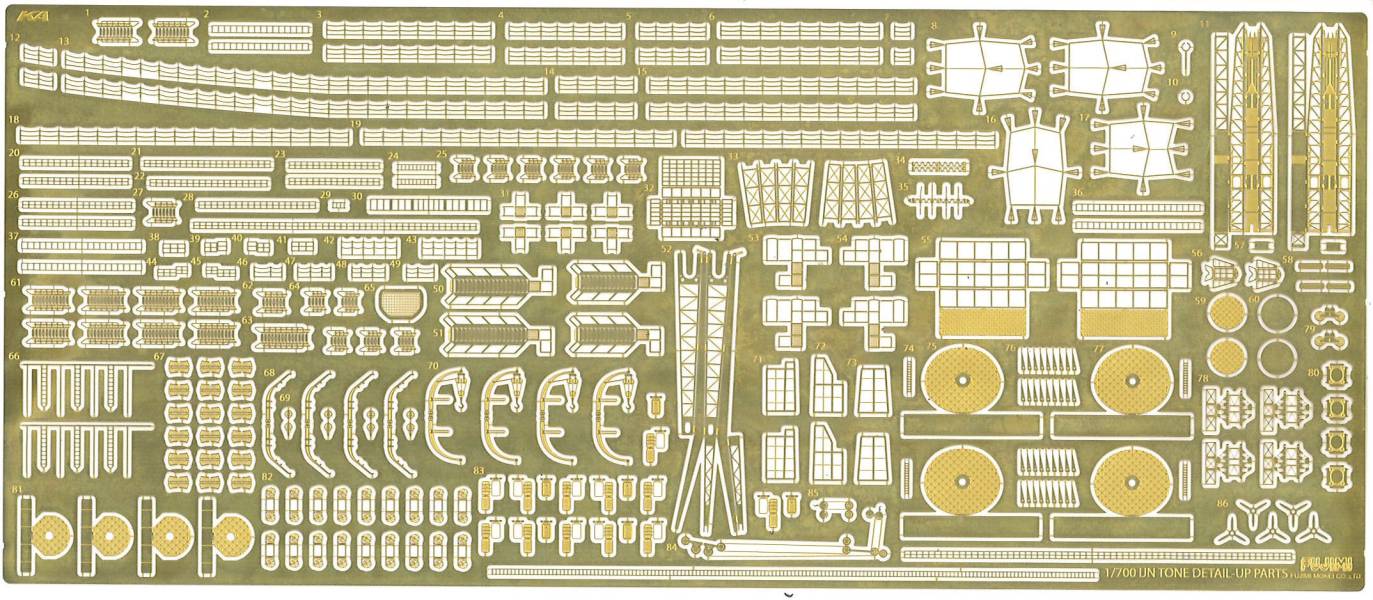 1/700 重巡洋艦 利根 附專用蝕刻片 全艦底 FUJIMI FH10EX1 富士美 組裝模型 FUJIMI,1/700,日本海軍,輕巡洋艦,阿賀野型,矢矧, 全艦底,航空母艦,赤城,蝕刻片,戰艦,長門,