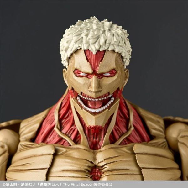(預購) KAIYODO 海洋堂 Revoltech 驚奇山口式 進擊的巨人 鎧之巨人 萊納 2026版 可動完成品 NR101 20260510 KAIYODO 海洋堂 Revoltech 驚奇山口式 進擊的巨人 鎧之巨人 萊納 2026版 可動完成品 NR101