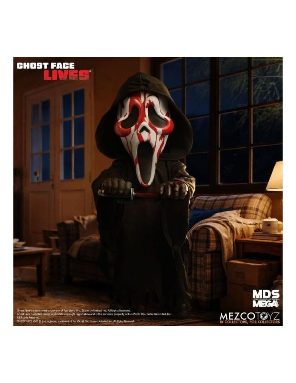 (預購) Mezco Toyz MDS Mega Scale 超大隻 驚聲尖叫 血腥鬼臉 15吋 可動完成品 20260319 Mezco Toyz MDS Mega Scale 超大隻 驚聲尖叫 血腥鬼臉 15吋 可動完成品