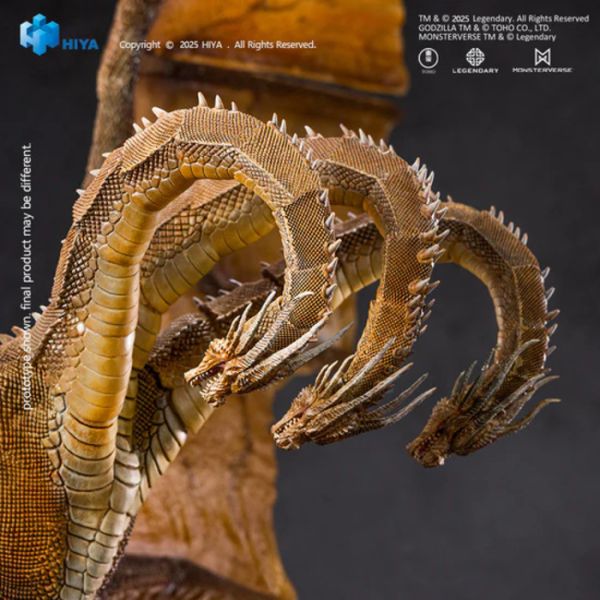 HIYA EXQUISITE BASIC SERIES 無比例 35CM 哥吉拉 怪獸之王 王者基多拉 2.0 可動完成品 HIYA EXQUISITE BASIC SERIES 無比例 35CM 哥吉拉 怪獸之王 王者基多拉 2.0 可動完成品
