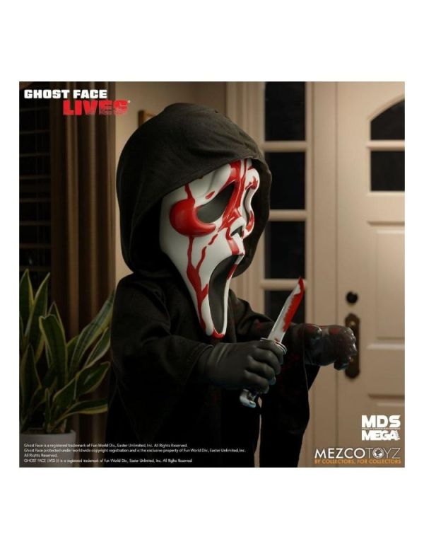 (預購) Mezco Toyz MDS Mega Scale 超大隻 驚聲尖叫 血腥鬼臉 15吋 可動完成品 20260319 Mezco Toyz MDS Mega Scale 超大隻 驚聲尖叫 血腥鬼臉 15吋 可動完成品