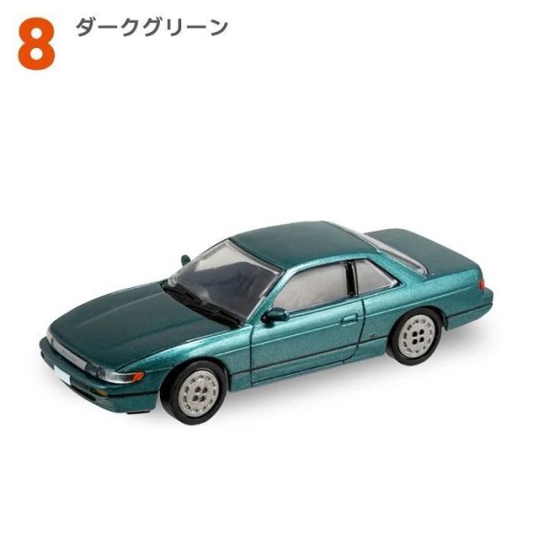 (預購) F-toys 盲盒 名車俱樂部20 日產Silvia 全8種 一中盒10入販售 20261029 F-toys 盲盒 名車俱樂部20 日產Silvia 全8種 一中盒10入販售