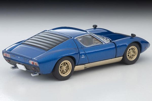 TOMYTEC 1/64 TLV 藍寶堅尼 Miura SV 金屬藍 TOMYTEC 1/64 TLV 藍寶堅尼 Miura SV 金屬藍